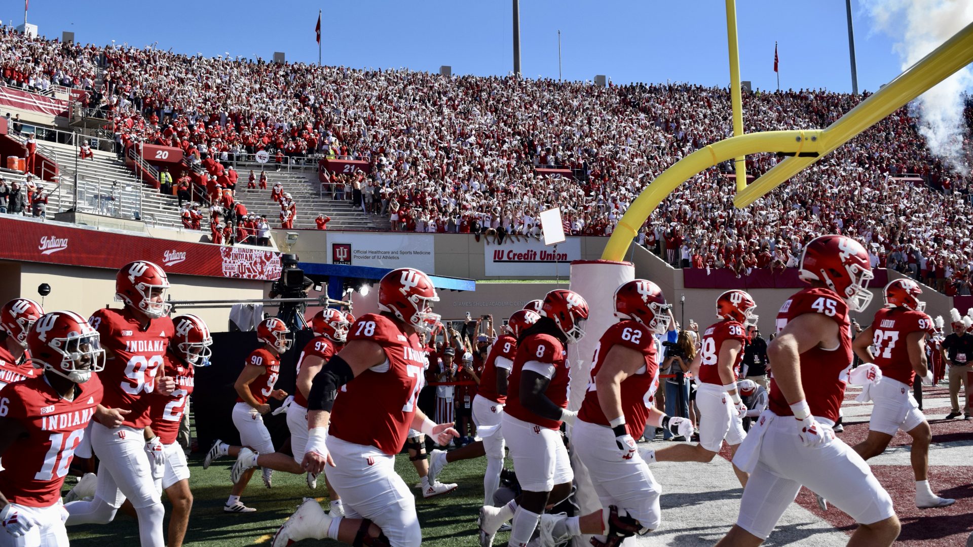 Iu football game discount